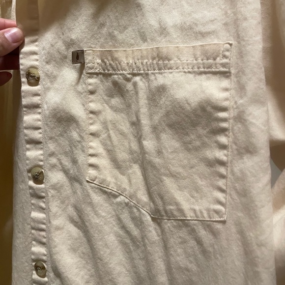 Mountain lake long sleeve button down shirt size L - Picture 5 of 5